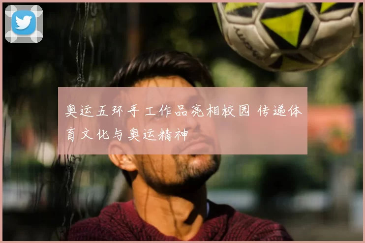奥运五环手工作品亮相校园 传递体育文化与奥运精神